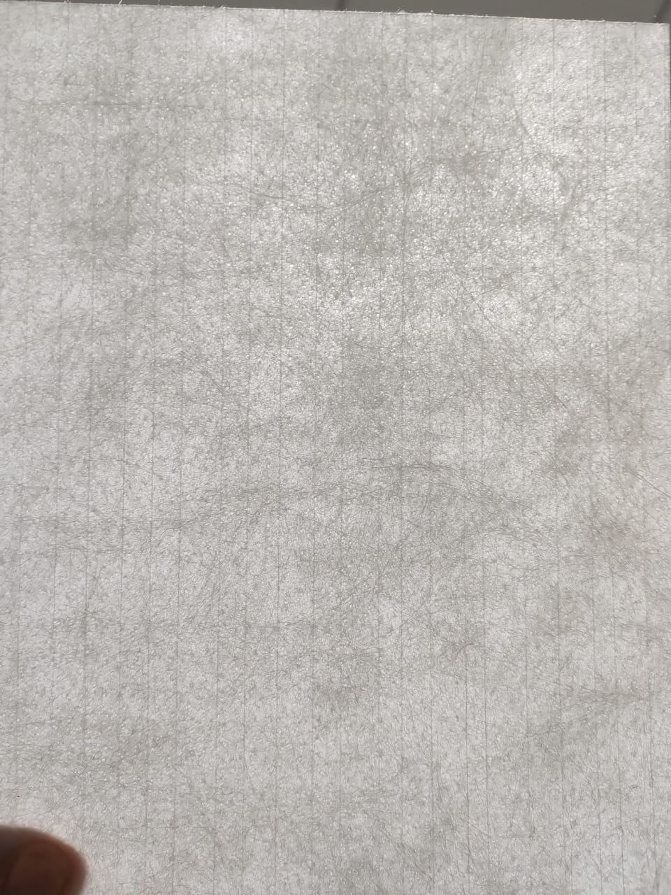 Reinforced polyester mat